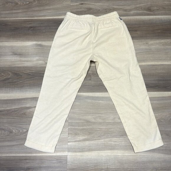 MEC Cream hemp blend fabric Joggers size medium - Picture 8 of 10